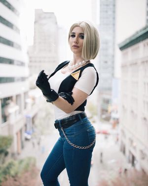 300px x 375px - android 18 cosplay free porn pictures.