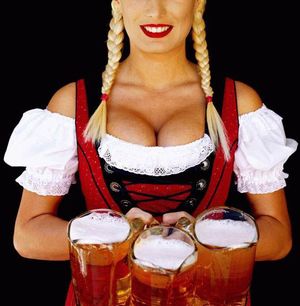 sexy beer girl